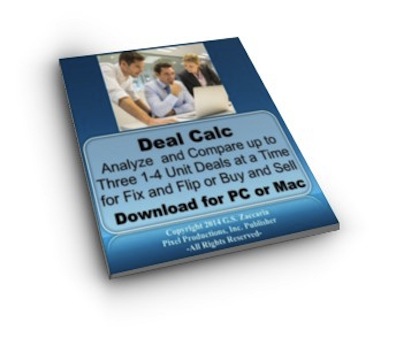 Deal Calc 1-4 Unit Deal Analyzer Calculator