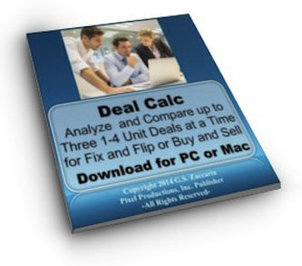 Deal Calc 1-4 Unit Deal Analyzer Calculator